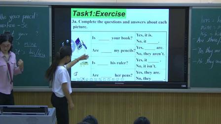 《Unit 3 Is this your pencil - Section A Grammar focus 3a—3c》人教版英语七上-宁夏-杨花萍